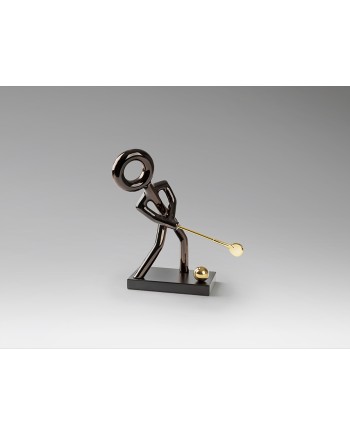 GOLF- FIGURA -NEGRO/ORO